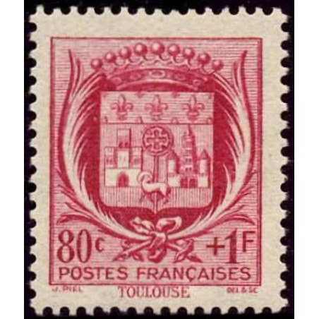 n°530 80c.+1F. Toulouse