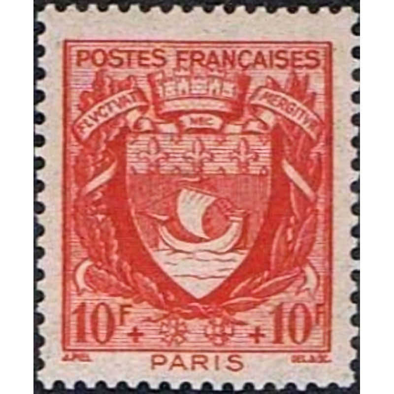 n°537 10F+10F. Paris