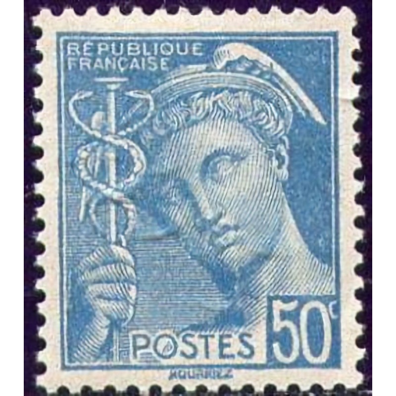 n°538 50c. type Mercure