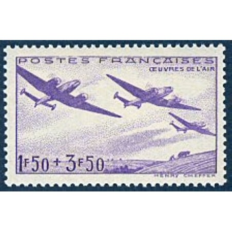 n°540 1F50c.+3.50c. Œuvres de l'air