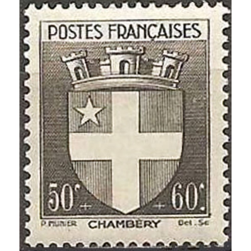 n°553 60c.+50c. Chambéry