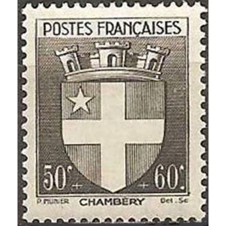 n°553 60c.+50c. Chambéry