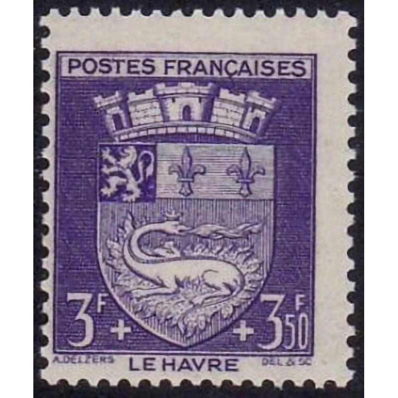 n°561 3F+3F50c Le Havre