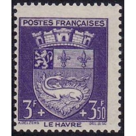 n°561 3F+3F50c Le Havre