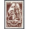 n°578 2F40c+7F Secours national