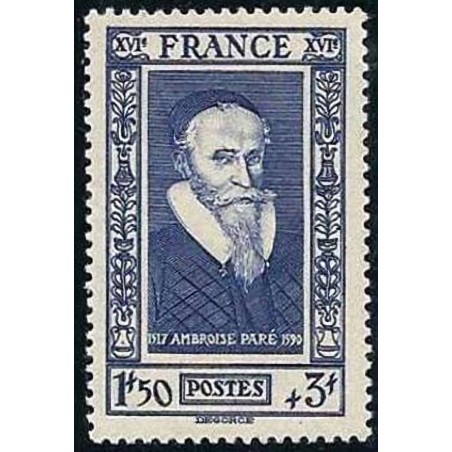 n°589 1F50c.+3F. Ambroise Paré