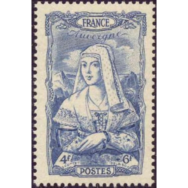 n°597 4F+6F. Coiffe d'Auvergne