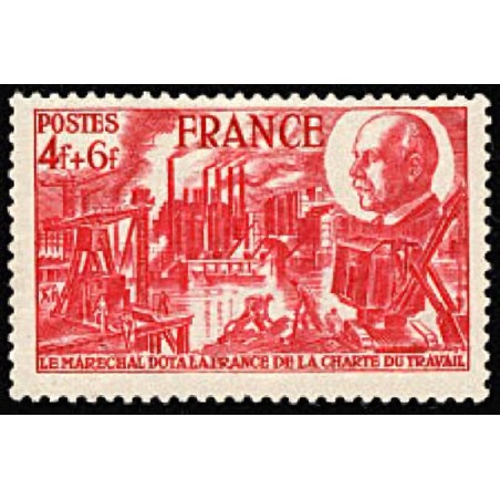 n°608 4F+6F. Charte du travail