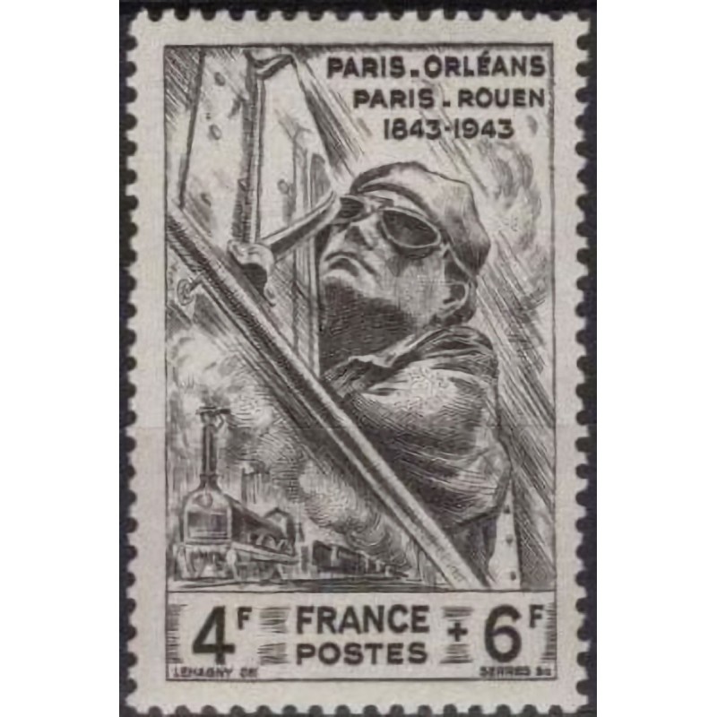 n°618 4F+6F. Chemin de fer Paris-Orléans