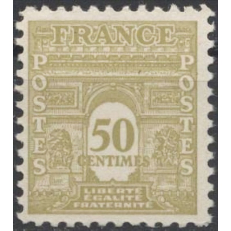 n°623 50c. Arc de triomphe