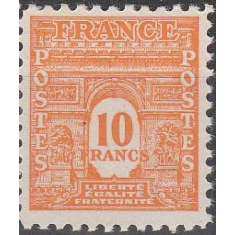 n°629 10F. Arc de triomphe