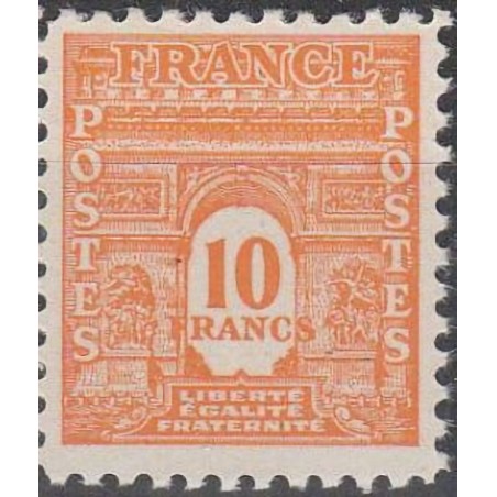 n°629 10F. Arc de triomphe