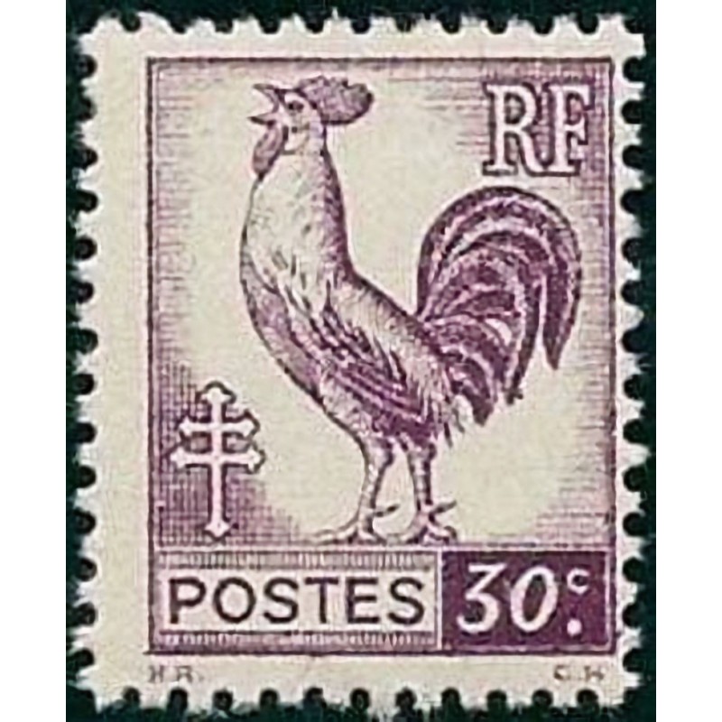 n°631 30c. Coq d'Alger