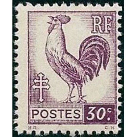 n°631 30c. Coq d'Alger