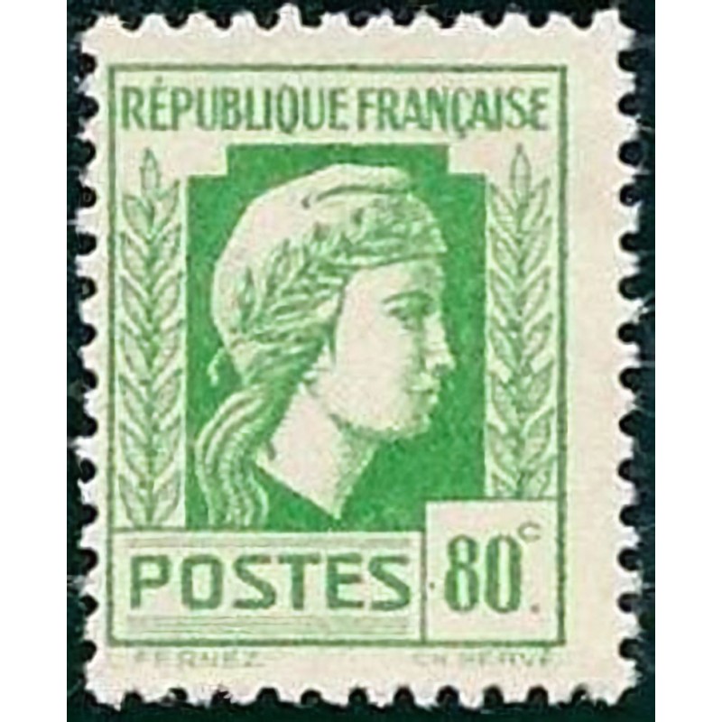 n°636 80c. Marianne d'Alger