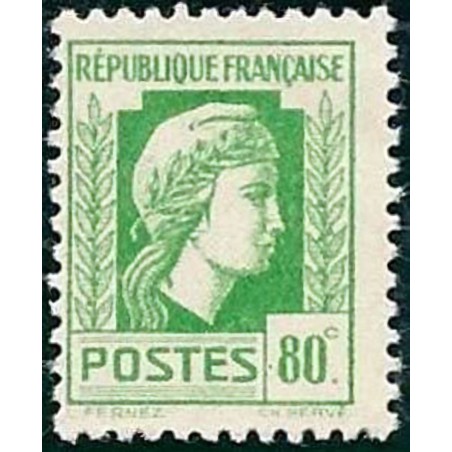 n°636 80c. Marianne d'Alger