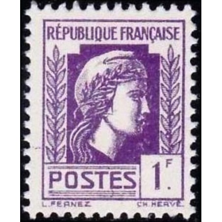 n°637 1F. Marianne d'Alger