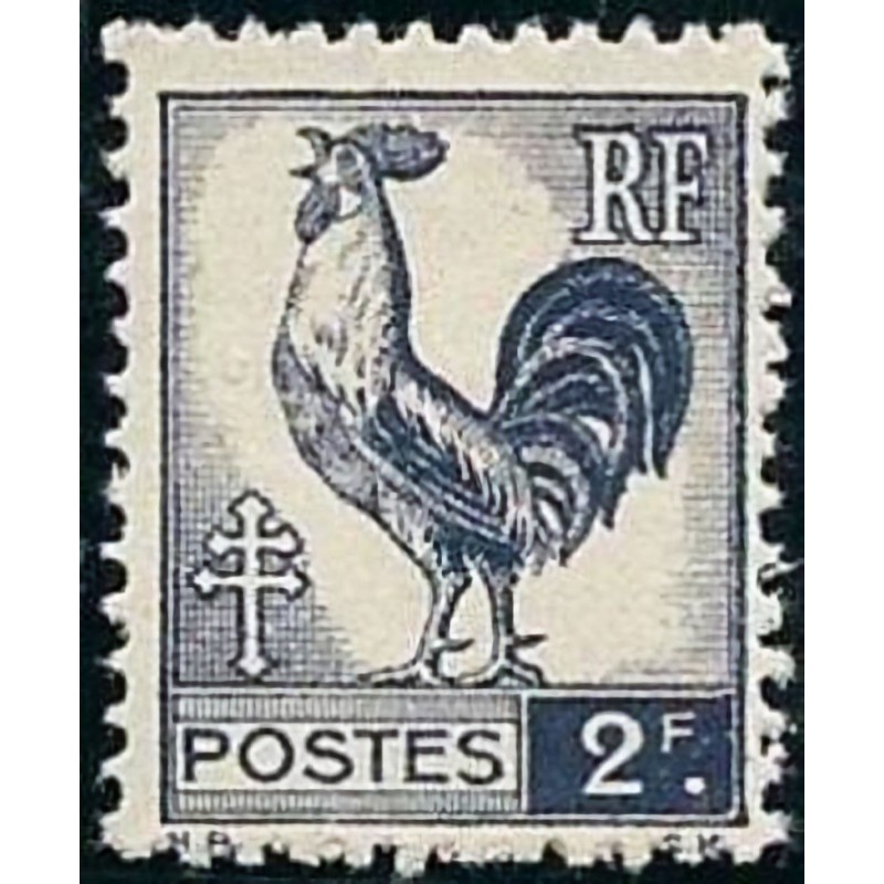 n°640 2F. Coq d'Alger