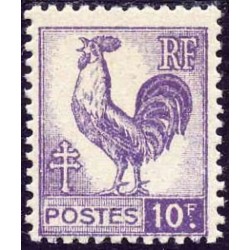 n°646 10F. Coq d'Alger