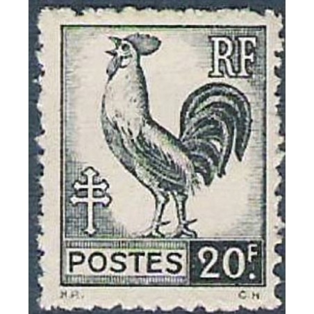 n°648 20F. Coq d'Alger