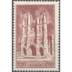 n°665 1F20c+2F80c. Cathédrale d'Amiens