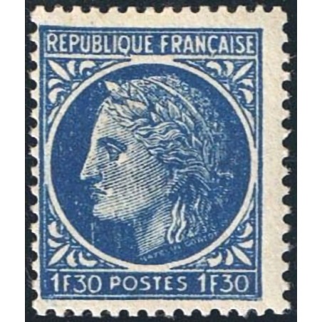 N°678 1F30c. type Cérès de Mazelin