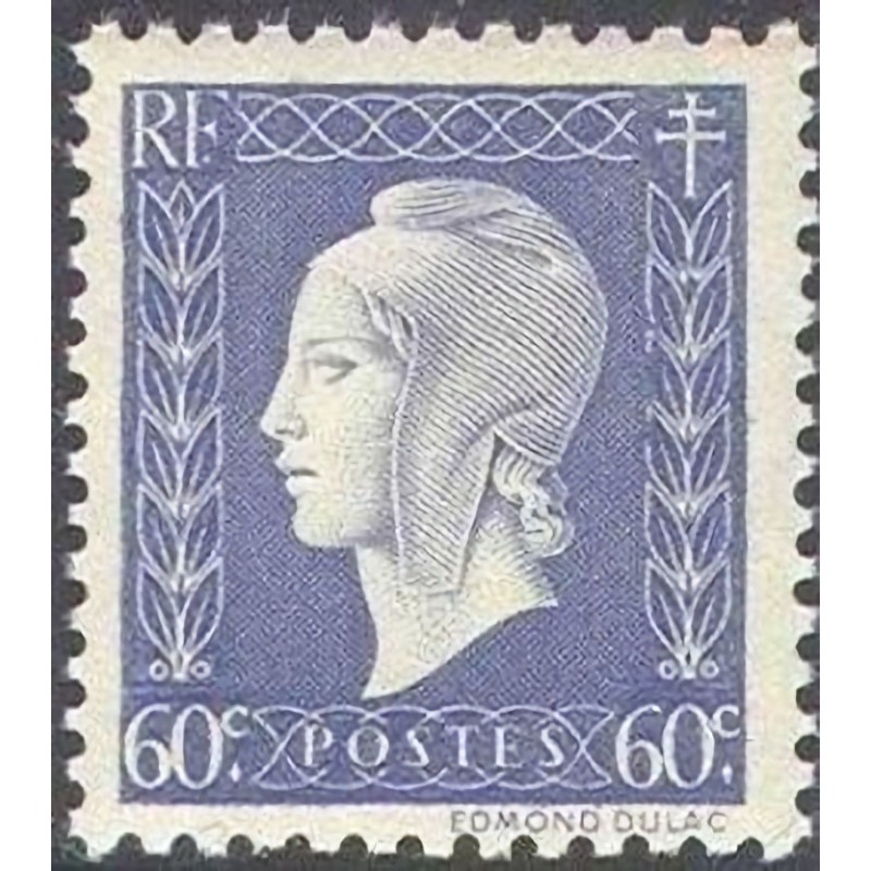 N°686 60c. Marianne de Dulac