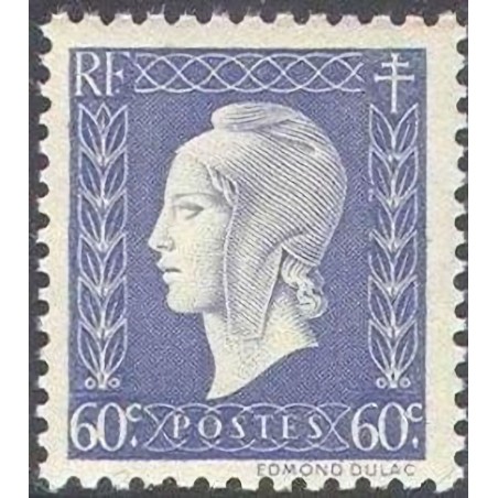 N°686 60c. Marianne de Dulac