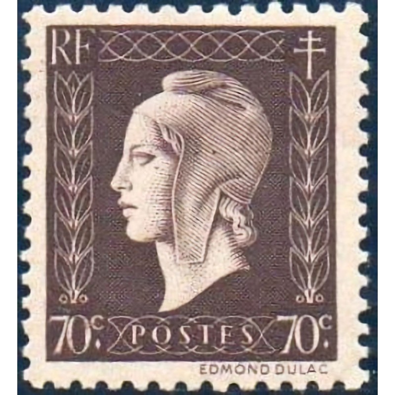 N°687 70c. Marianne de Dulac