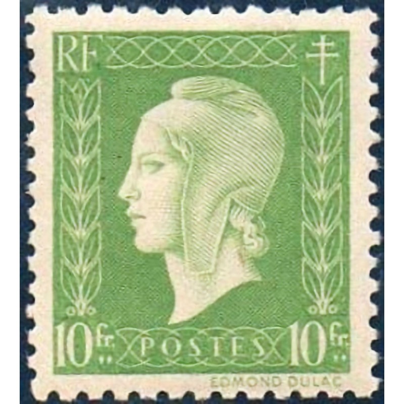 N°698 10F. Marianne de Dulac