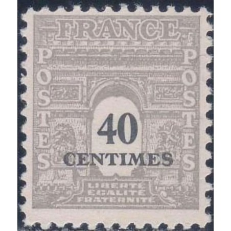n°703 40c. Arc de triomphe 1944