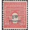 n°708 1F50c. Arc de triomphe 1944