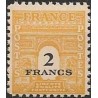 n°709 2F. Arc de triomphe 1944
