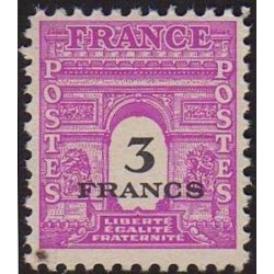 n°711 3F. Arc de triomphe 1944