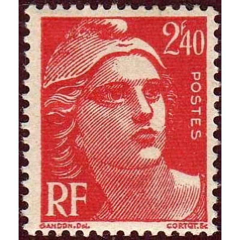 n°714 2F40c. Marianne de Gandon