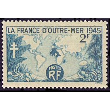 n°741 2F. La France d'outremer
