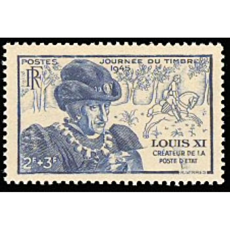 n°743 2F+3F. Louis XI