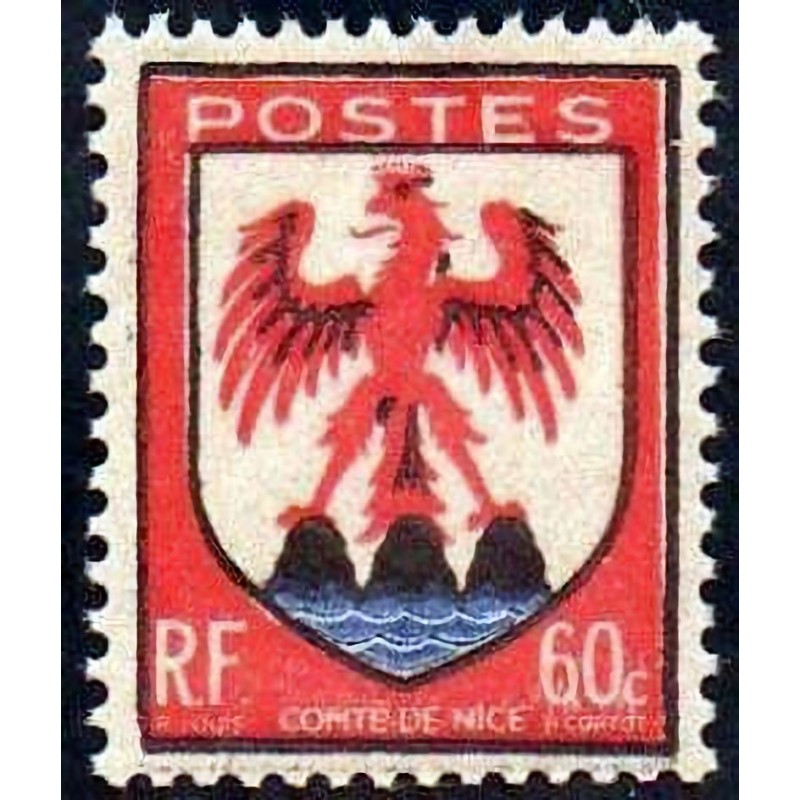 n°758 60c. Blason du Comté de Nice