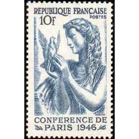 n°762 10F. Colombe de la paix