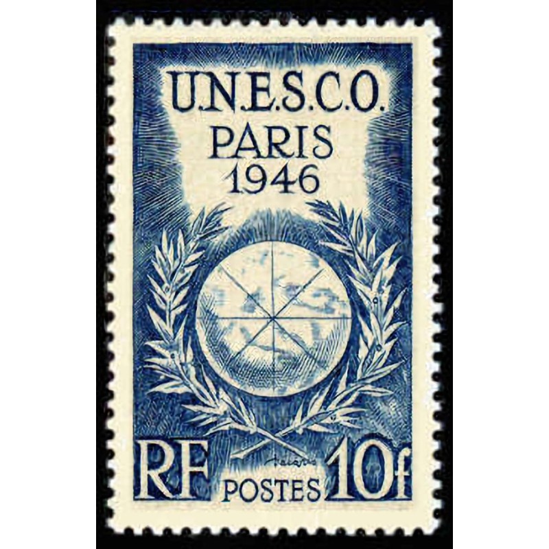 n°771 10F. Unesco