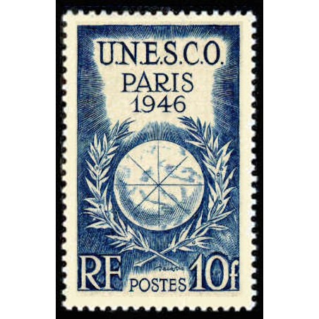 n°771 10F. Unesco