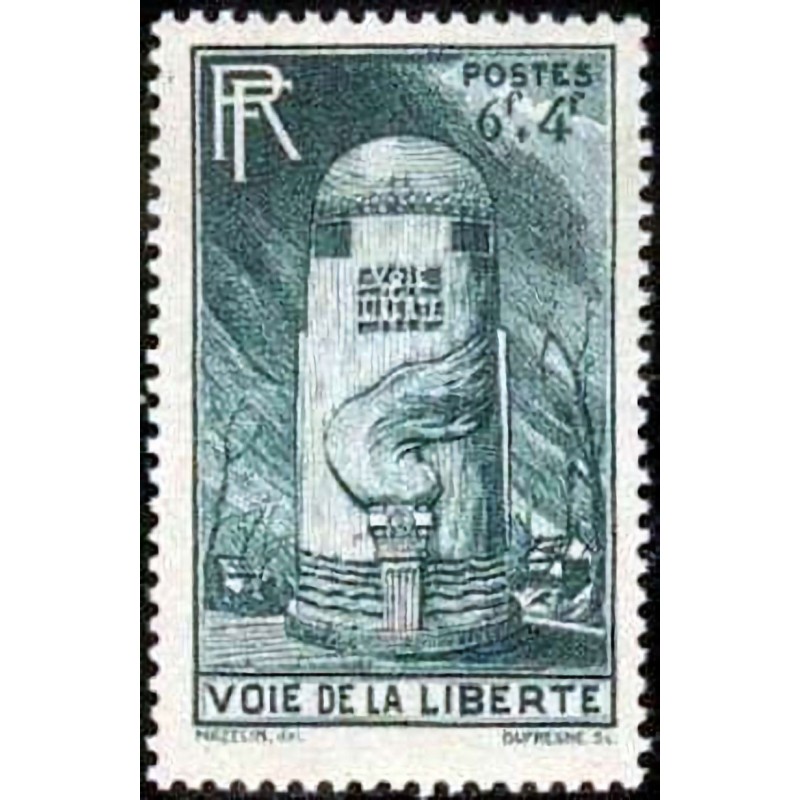 n°788 6F+4F. Voie de la liberté