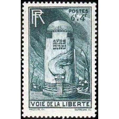 n°788 6F+4F. Voie de la liberté