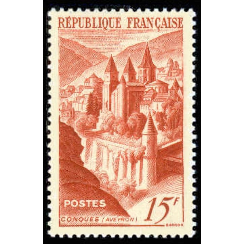 n°792 15F. Abbaye de Conques