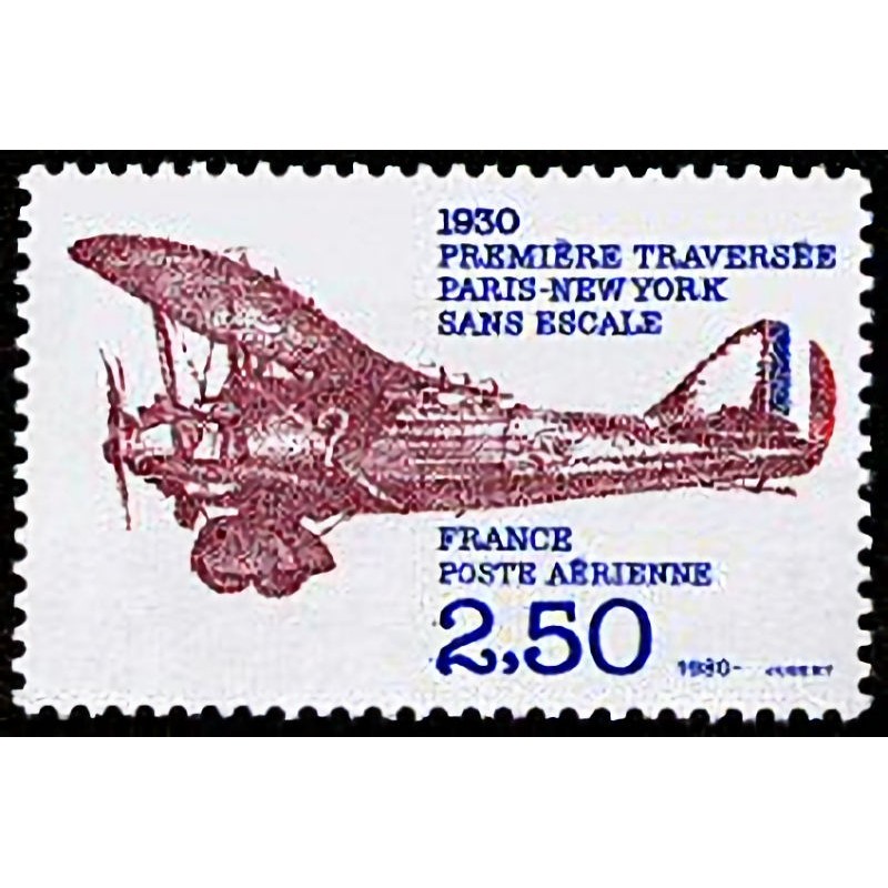 PA °53 2F50 100 ans de la traversée Paris-New-York