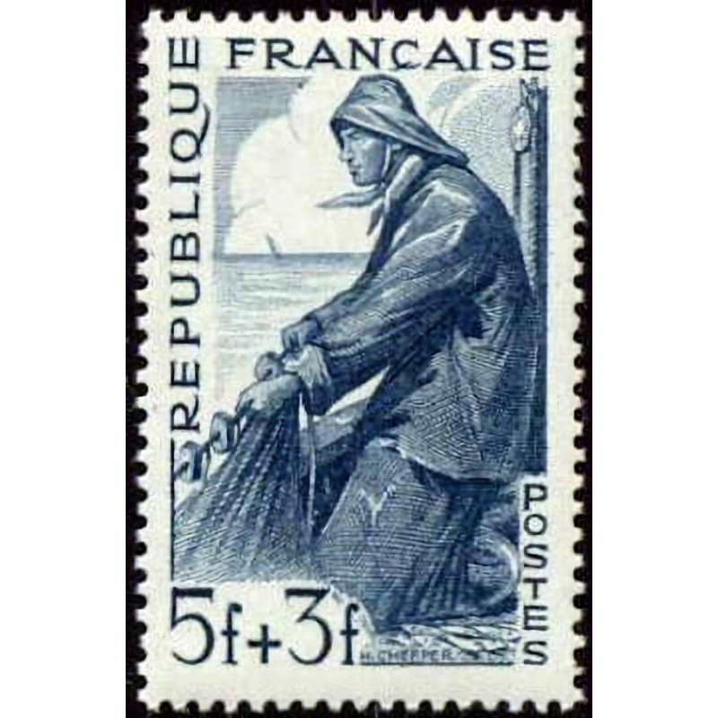n°824 5F+3F. Marin-pêcheur