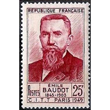 n°846 25F. Emile Baudot