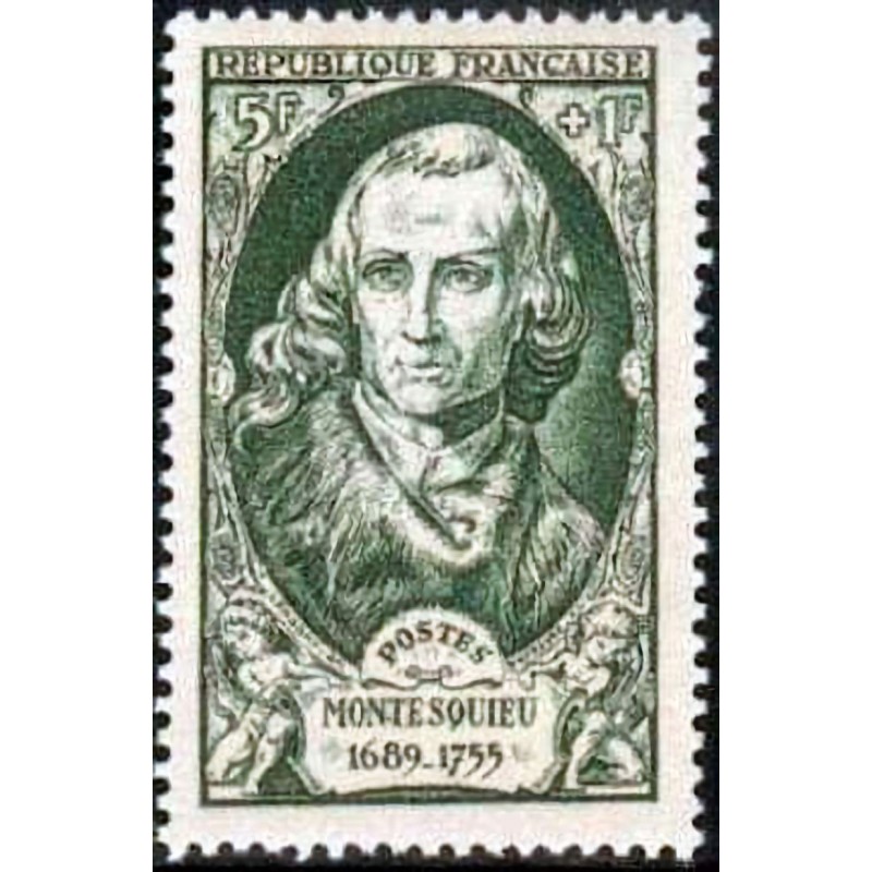 n°853 5F.+1F. Montesqieu