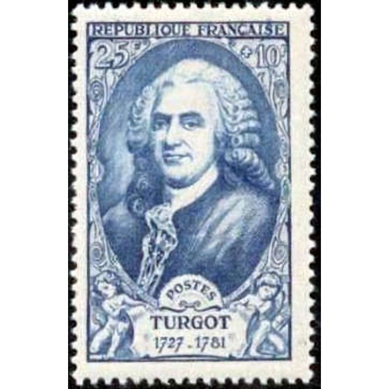 n°858 25F.+10F. Turgot