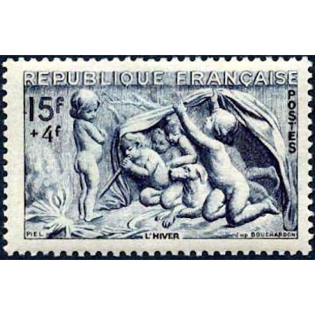 n°862 15F.+4F. Hiver